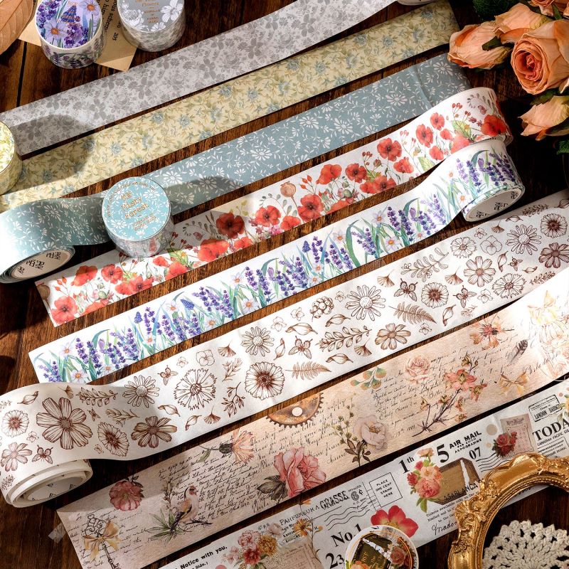 Wonderland Of Flowers Washi Tape – Supapers